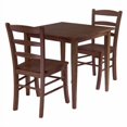 thumbnail image 1 of Winsome Table de salle à manger carrée 3 pièces Groveland avec 2 chaises, 1 of 5