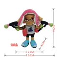 thumbnail image 4 of Splatoon 2 Series Inkling Boy Neon Green Plush Toy, Cartoon Game Doll Figurine,10 inch, 4 of 4