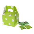 thumbnail image 2 of GUOOL Bridal Wedding Prom Sweet Polka Dot Baby Shower Paper Favor Candy Box Green, 2 of 8