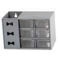 thumbnail image 4 of Pen Desk Shelf,Pen Desk Shelf Dustproof Desktop Storage Box Pen Holder Shelf Impressive Results, 4 of 8