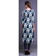 thumbnail image 2 of Bimba Kurtis Droits pour Femmes Longue Robe Kurti Imprimée Haut Indien à Manches 3/4, 2 of 6