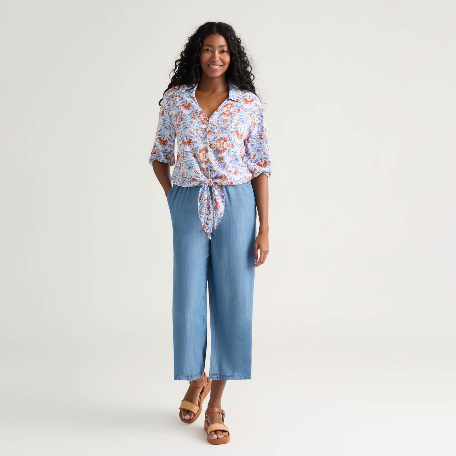 Blouse à nœud Mexx pour femme