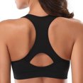 thumbnail image 2 of Daisyyozoid Discount Womens Seamless Sports Bra 5PC Racerback Bras - High Workout Activewear Bra, 2 of 4