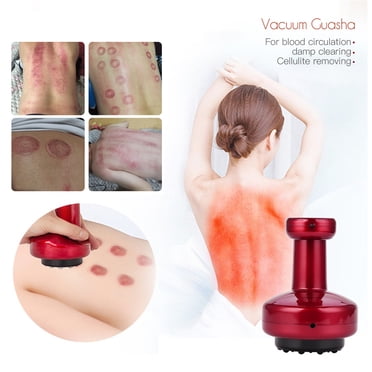 CkeyiN Body Shaping Massager 9 Gears for Hot Compress Magnetic Wave Gua Sha Scraping Massage Fat Remover to Shape Your Legs Arms Lower Abdomen,Slimming Massage Cupping And Scraping Instrument
