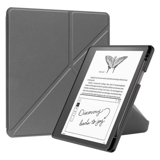 Smart Case for Kindle Scribe 10.2 inch,Multi-Folding PU Leather Stand Cover with Magnetic Closure, Shockproof Full Protection Shell, Auto Wake/Sleep Functionality