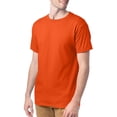 thumbnail image 3 of Hanes T-Shirts à Col Ras du Cou ComfortSoft pour Hommes, Lot de 4, 3TG, Orange, 3 of 5