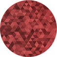 thumbnail image 1 of Ahgly Company Tapis d'Intérieur Lavables à la Machine, Ronds, Rouges, 6' Ronds, 1 of 7