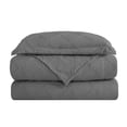 thumbnail image 2 of Swift Home Waffle Square Prewashed Duvet Cover Set, 2 of 3