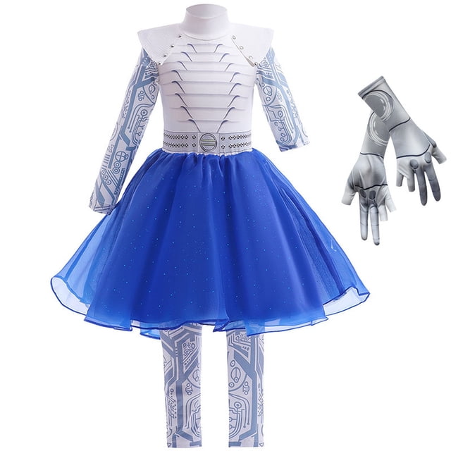 Costumes de Cheerleader pour Filles Robe Halloween Fête d'Anniversaire Cosplay