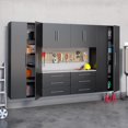 thumbnail image 3 of Prepac HangUps 120" Storage Cabinet Set I - 6 pc - Black, 3 of 4