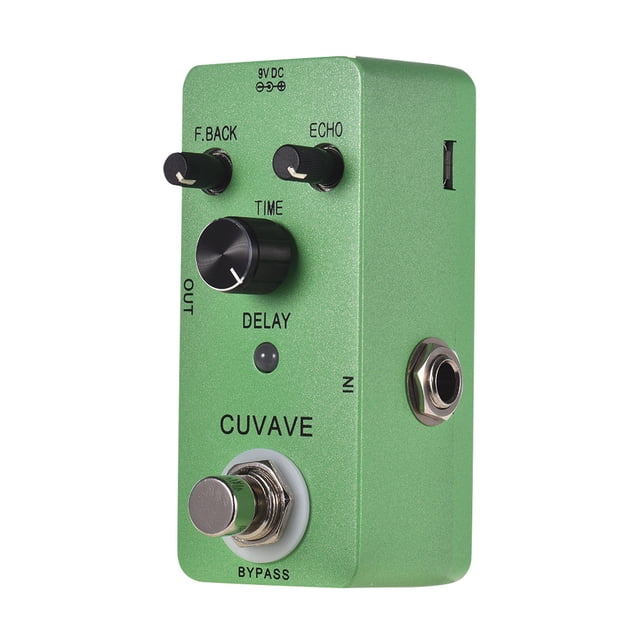 CUVAVE DELAY Analog Classic Delay Echo Guitar Effect Pedal Zinc Alloy Shell True Bypass