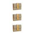 thumbnail image 3 of pitrice Leather Women Purse Rectangular Trifold for Zipper Hasp Stylish Card Holder Photo Folder Wallet Notecase Birthday Gift Grey 3Set, 3 of 6