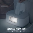thumbnail image 3 of Jool Bébé<br><br><br>Jool Bébé Chauffe-lingettes & Distributeur avec lumière changeante LED, 3 of 7