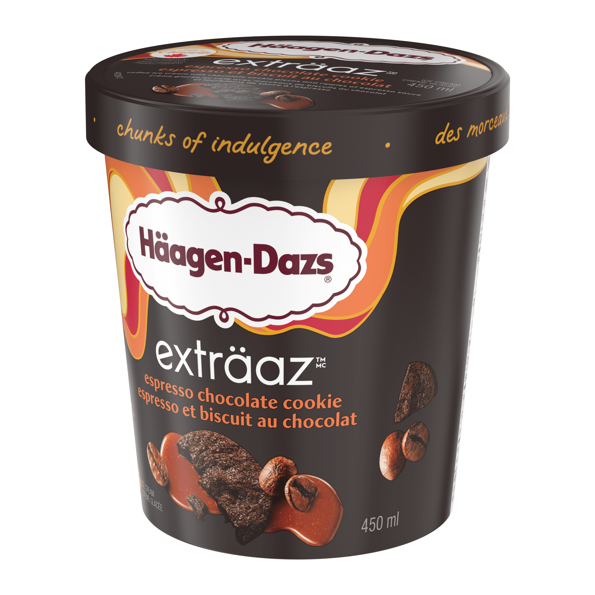 HÄAGEN-DAZS EXTRÄAZ Espresso Chocolate Cookie Ice Cream - Walmart.ca