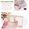 thumbnail image 1 of 2 Pcs Photo Frame Double Sided Rotating Wood Glass Rustic Picture Frame, 1 of 5