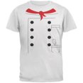 thumbnail image 1 of Halloween Chef Costume White Adult T-Shirt, 1 of 1