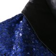 thumbnail image 2 of Veste pour Homme Hiver Hommes Automne et Hiver Mode Personnalité Paillettes Veste de Complet Décontractée, 2 of 5