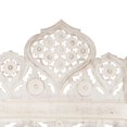 thumbnail image 2 of vidaXL Hand carved 4-Panel Room Divider White 160x165 cm Solid Mango Wood, 2 of 5