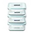 thumbnail image 3 of Glasslock Food-Storage Container with Locking Lids Microwave Safe 6pcs Set Square 17oz/490ml, 3 of 3