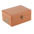thumbnail image 4 of Tourne-Disque, Valise Stéréo HiFi Professionnelle Lecteur CD Double Corne Marron Faible Perte pour Bureau, 4 of 7