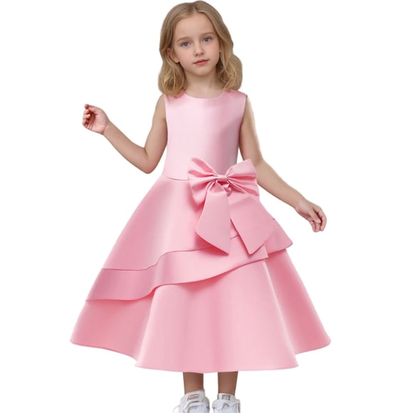 Kids Formal Dresses for Girls Sleeveless Ball Gown Dresses Toddler Tulle Dress Toddler Girl Party Dress for Girls 2-3 Years