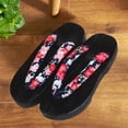 thumbnail image 1 of maskred Sabots Japonais Pantoufles Geta Sandales Tongs pour Hommes Femmes à la Mode et Polyvalents Noir Rond Taille 37 1Ensemble, 1 of 6