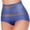 #480-Blue, variant on Warop Women's Shapewear Panties, High-Waisted with Cross Straps for Tummy Control and Butt-Lifting, Lightweight and Breathable, for Daily Wear and Comfort