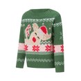 thumbnail image 3 of Diconna Chandail de Noël Assorti, Chandail à Manches Longues à Col Rond Cartoon Elk, Chandail Familial, Vêtements d'Hiver, 3 of 9