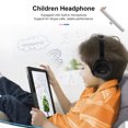 thumbnail image 4 of Foldable Wired Stereo Headset Children Headphone  Headphones Over Ear With Microphone For Smartphone Tablet, 4 of 8