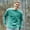 Crimson Fall, variant on Hanes Mens ComfortWash Garment Dyed Long Sleeve Tee, 3XL, Mint