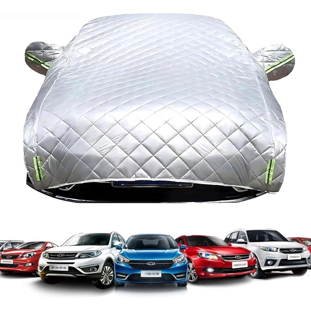 Car Cover Hail Protection Padded, 2025 Upgraded Hail Protector Car Cover, Durable Snowproof Waterproof Windproof Sun Uv Protection, Hail Cover for SUV/Sedan/Hatchback Sedan (SUV)