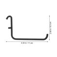 thumbnail image 2 of 2pcs Pegboard Hook Organizer Board Pegboard Shelving Hooks for Garage Organization, 2 of 9