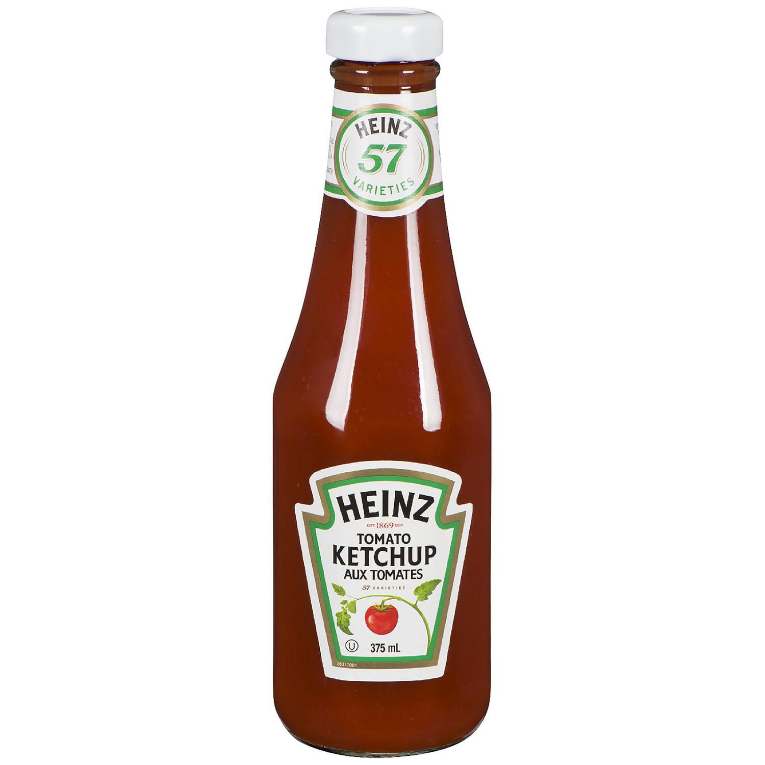 Heinz Ketchup aux Tomates Bouteille en Verre