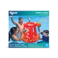 thumbnail image 1 of Aqua Leisure Dunk & Pass Inflatable Hoop and Football Toss Pool Toy, 1 of 8