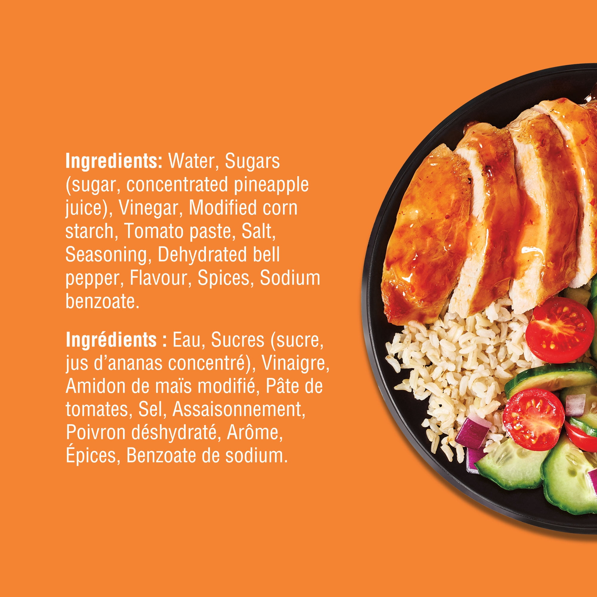 VH Gluten Free Sweet and Sour Dipping Sauce