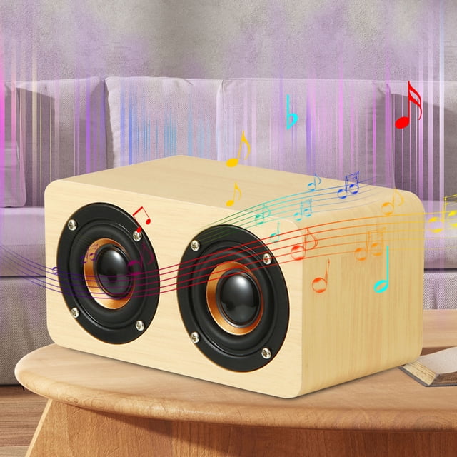 Bluetooth SpeakerPortable Compact Speaker With Builtin Microphone Wireless Speaker For Home Travel And Outdoors