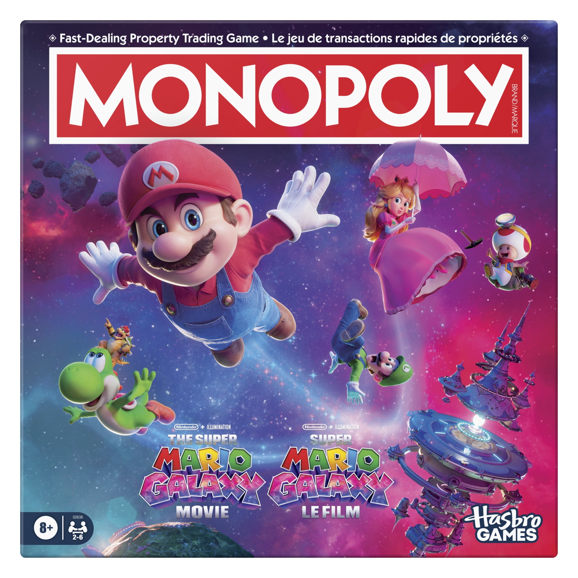 Monopoly: The Super Mario Galaxy Movie Edition Board Game