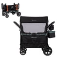 thumbnail image 1 of Baby Trend Quest PLUS 2-in-1 Stroller Wagon for infants to toddlers with drop-down side bar-converts to bench; 30% more compact fold; 110 lb capacity, 1 of 9