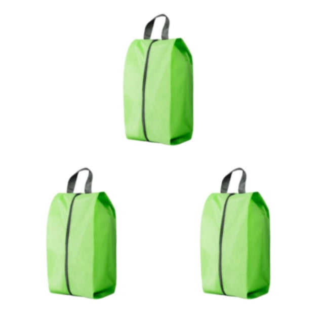 Baohd Sac à Chaussures Compact et Durable Solution de Rangement de Chaussures Facile Vert M 3Set
