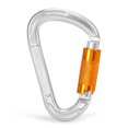 thumbnail image 1 of Amdohai 25KN Locking Gate Carabiner Certified Auto Lock Carabiner Outdoor D-ring Buckle Climbing Rappelling Canyoning Hammock Locking Clip, 1 of 7