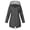 Grey, variant on cllios Women's Raincoat Waterproof Lightweight Rain Jacket Active Outdoor Hooded Packable Plus Size Windbreaker Zip Up Coats
