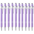 thumbnail image 2 of weibbin Aluminum Rod Pen Spray Adhesive Click Pen -use Screen Business Student Writing Ballpoint Pen 10pc 10ml, 2 of 6