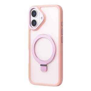 Artikl Lux Pro MagSafe Cas transparent compatible pour iPhone 16 - rose