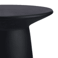 thumbnail image 3 of Bouclair Black Cement Hourglass Side Table, 3 of 10