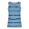 thumbnail image 4 of LSLJS Men's 3D Stripes Print Tank Tops Sleeveless Crew Neck T-Shirt Beach Muscle Tank Tops, 4 of 4