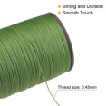 thumbnail image 4 of Unique Bargains Fil Ciré en Polyester Vert, 175 Verges, 4 of 5
