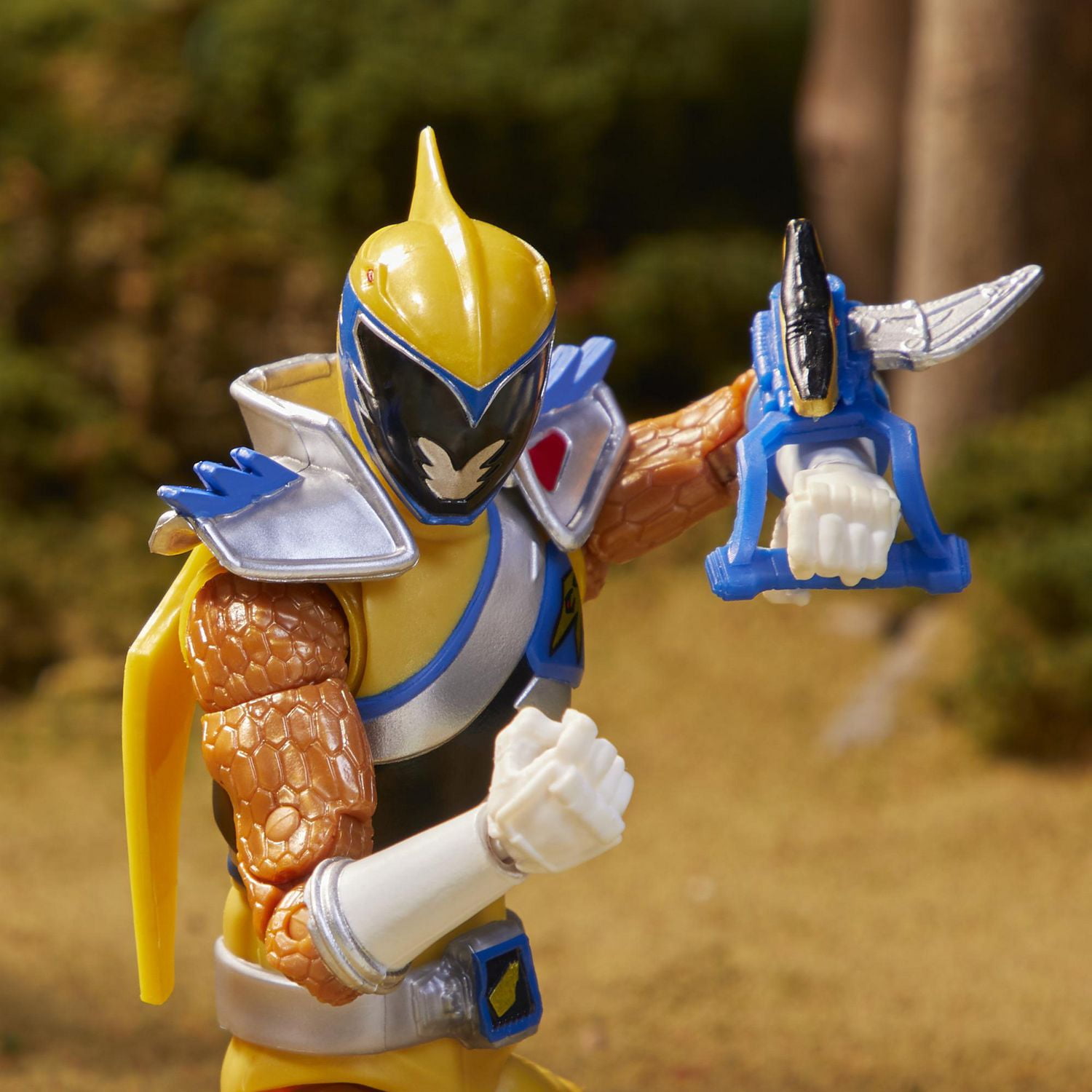 Power Rangers Lightning Collection -Gold Ranger, figurines articulées de collection de 15 cm