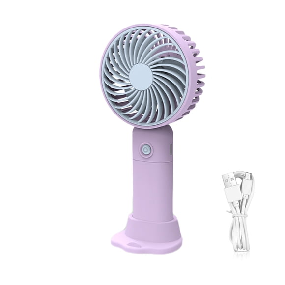 Rbaofujie Handheld Turbo Fan Usb Rechargeable Silent Student Dormitory Office Portable Wind Turbine Fan Portable Fan