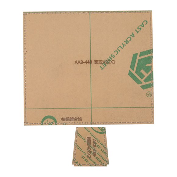 Pencil Bag Making Template Set, Compact Wear Easy To Use Pencil Bag Acrylic Template For DIY