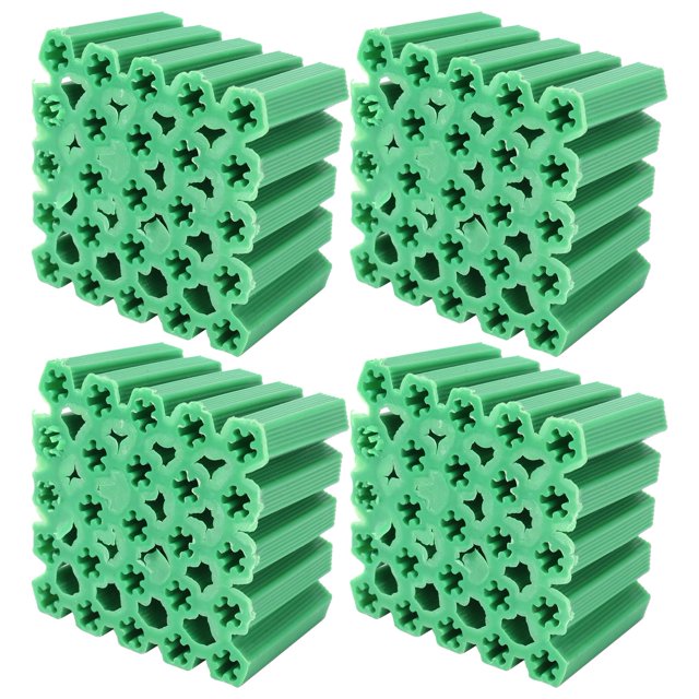Expansion Screw Tube, Expansion Pipe 100Pcs Wall Fastener Plastic Material for Cabinets for Switches for Picture Frames for Coat Racks